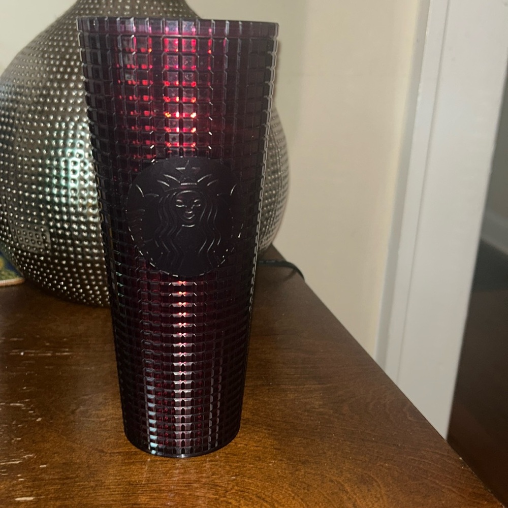 Maroon Starbucks Cup